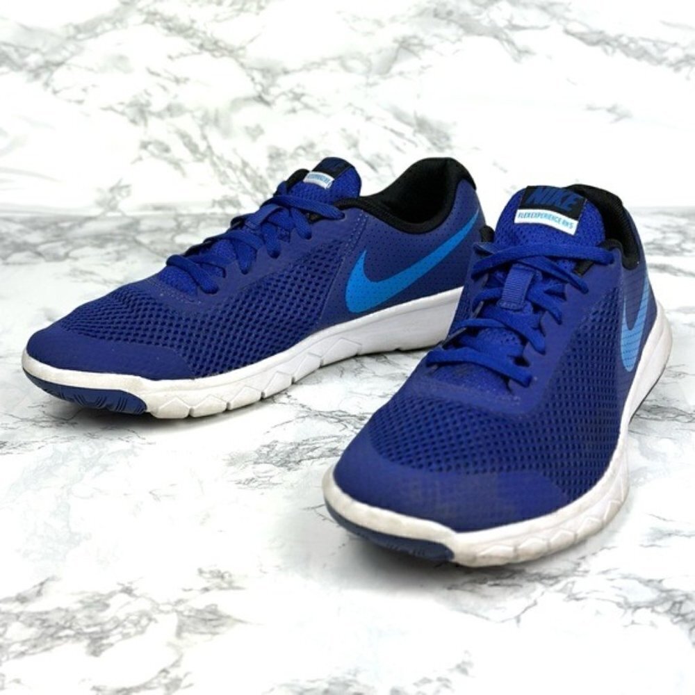 Nike Flex Blue Sneaker Size 7Y